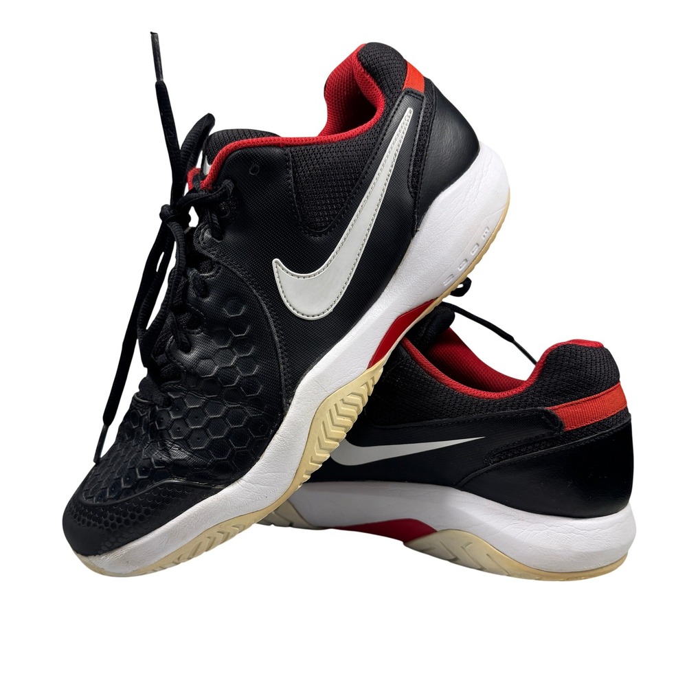 Nike‎ FS Lite Trainer 3 Mens Training Sneakers Black Red Size 11.5